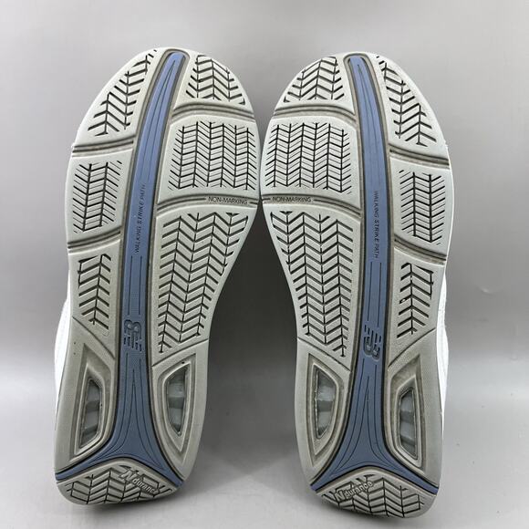 New Balance 928v3 Walking Shoes Women Size 10 White Blue Leather Comfort Sneaker - Picture 7 of 9